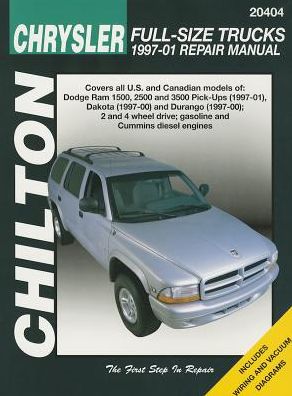 Cover for Haynes Publishing · Dodge Pick-Ups 97-01 (Chilton) (Paperback Book) (2010)