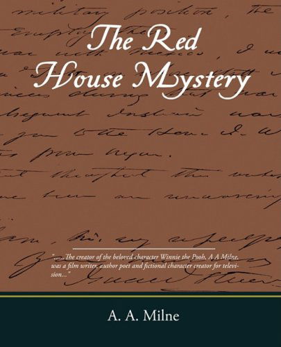 Cover for A. A. Milne · The Red House Mystery (Paperback Book) (2008)