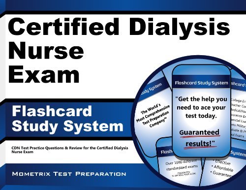Cover for Cdn Exam Secrets Test Prep Team · Certified Dialysis Nurse Exam Flashcard Study System: Cdn Test Practice Questions &amp; Review for the Certified Dialysis Nurse Exam (Cards) (Pocketbok) [Flc Crds edition] (2023)