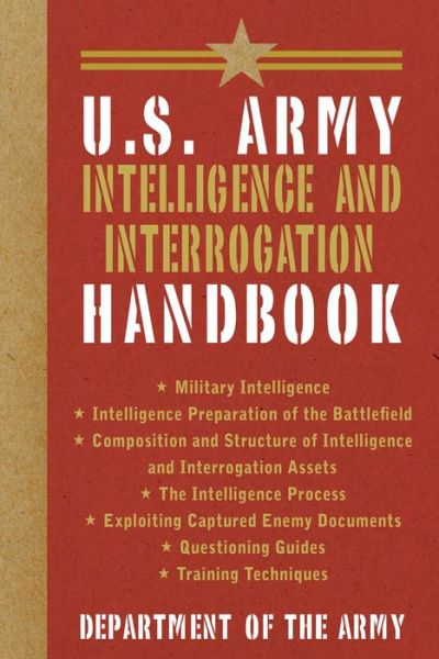 Cover for Ammunition United States. Department of the Army Allocations Committee · U.s Army Intelligence and Interrogation Handbook (Paperback Book) (2014)