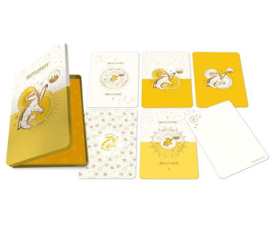 Cover for Insight Editions · Harry Potter: Hufflepuff Constellation Postcard Tin Set - HP Constellation (Flashcards) (2020)