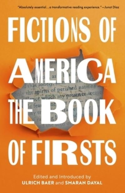 Cover for Ulrich Baer · Fictions of America: The Book of Firsts (Paperback Book) (2020)