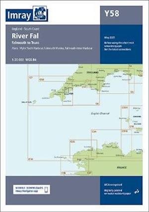 Cover for Imray · Imray Chart Y58: River Fal - Y CHARTS (Map) [New edition] (2022)
