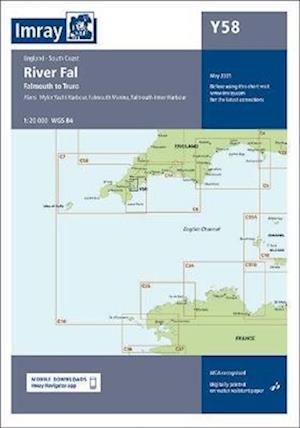 Cover for Imray · Imray Chart Y58: River Fal - Y CHARTS (Kartor) [New edition] (2022)