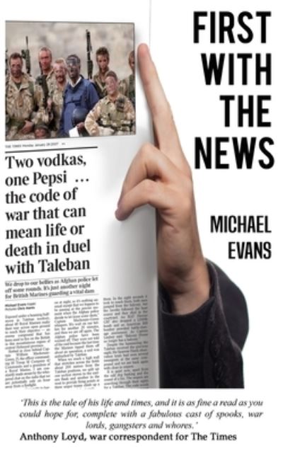 Cover for Michael Evans · First with the News (Paperback Book) (2016)