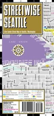 Streetwise Seattle Map - Laminated City Center Street Map of Seattle, Washington - Michelin Streetwise Maps - Michelin - Bücher - Michelin Editions des Voyages - 9782067229983 - 12. Dezember 2017