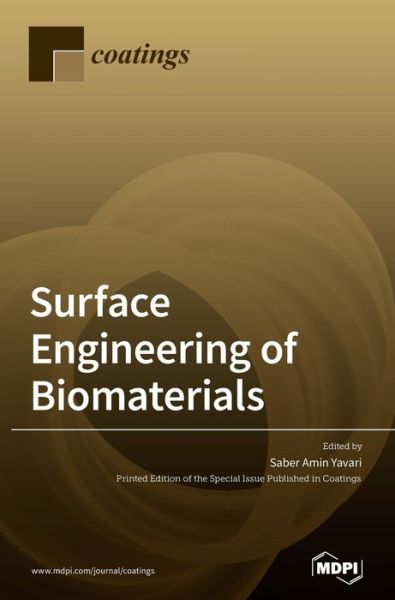 Cover for Saber Amin Yavari · Surface Engineering of Biomaterials (Hardcover Book) (2020)