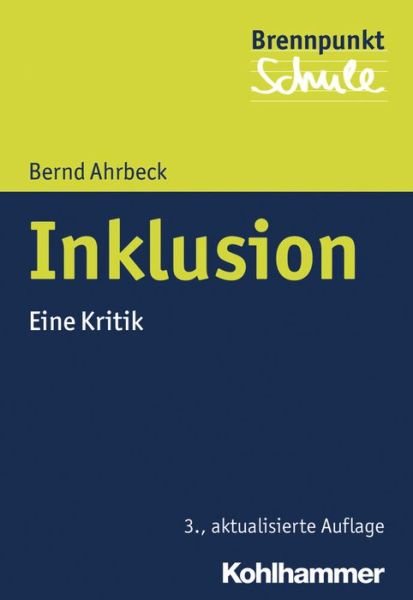 Cover for Ahrbeck · Inklusion (Bok) (2016)