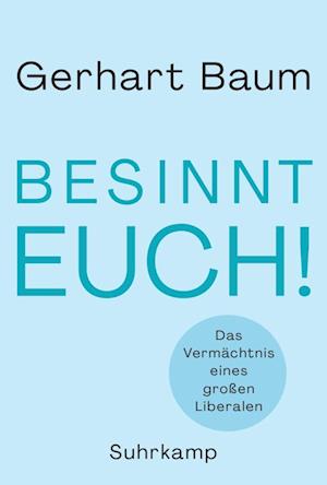 Cover for Gerhart Baum · Besinnt Euch! (Book) (2025)