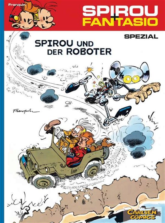 Cover for André Franquin · Spirou und Fantasio Spezial 10: Spirou und der Roboter (Paperback Bog) (2010)