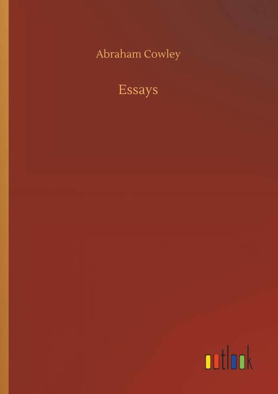 Cover for Cowley · Essays (Bok) (2018)