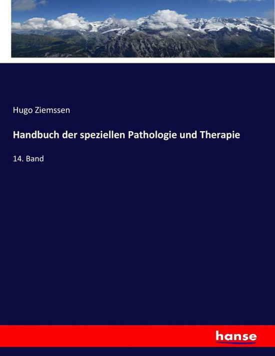 Cover for Ziemssen · Handbuch der speziellen Pathol (Book) (2017)