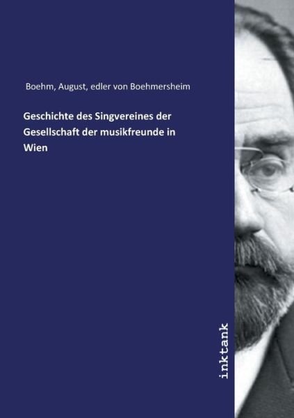 Cover for Boehm · Geschichte des Singvereines der G (Buch)