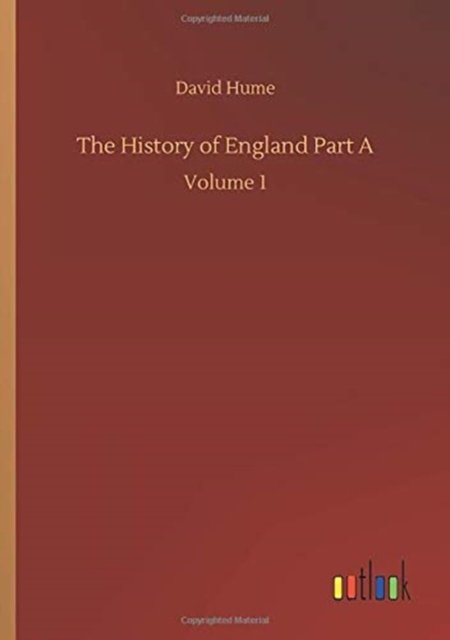 Cover for David Hume · The History of England Part A: Volume 1 (Paperback Book) (2020)