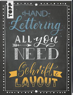 Cover for Ludmila Blum · Handlettering All you need. Schrift &amp; Layout (Paperback Bog) (2021)