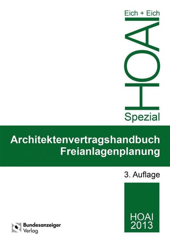 Cover for Eich · Architektenvertragshandbuch Freian (Bog)