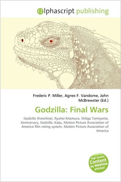 Final Wars - Godzilla - Livros -  - 9786130709983 - 