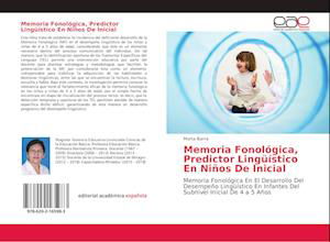 Cover for Ibarra · Memoria Fonológica, Predictor Li (Buch)