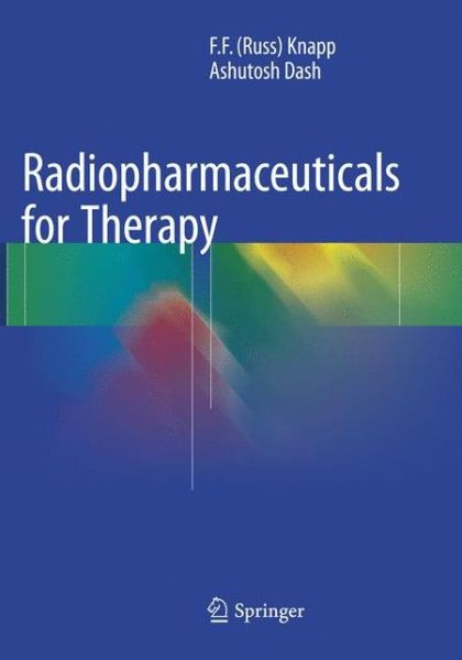 Cover for Knapp, F. F. (Russ) · Radiopharmaceuticals for Therapy (Paperback Book) [Softcover reprint of the original 1st ed. 2016 edition] (2018)