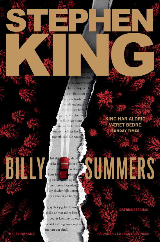 Cover for Stephen King · Billy Summers (Sewn Spine Book) [1. Painos] (2022)