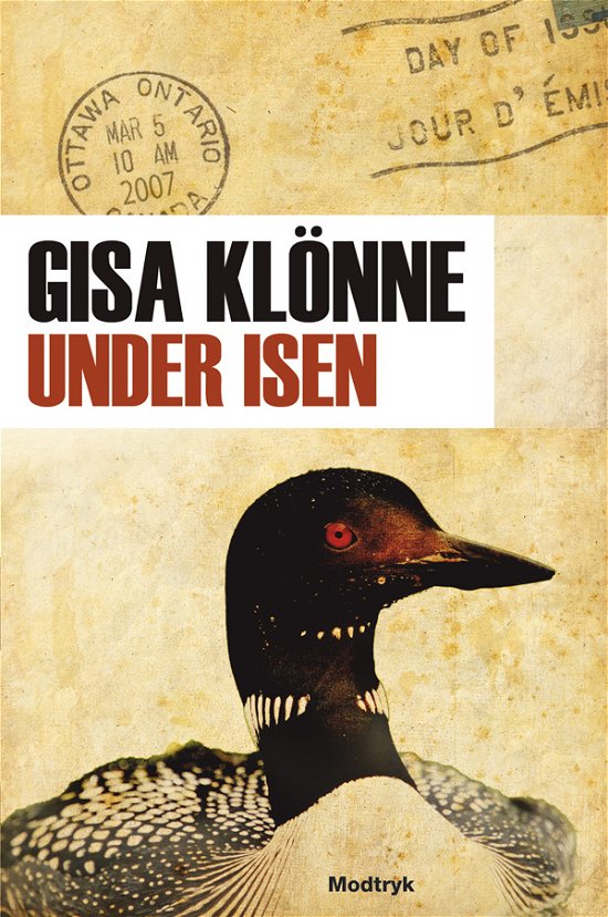 Cover for Gisa Klönne · Under isen (Sewn Spine Book) [1st edition] (2009)