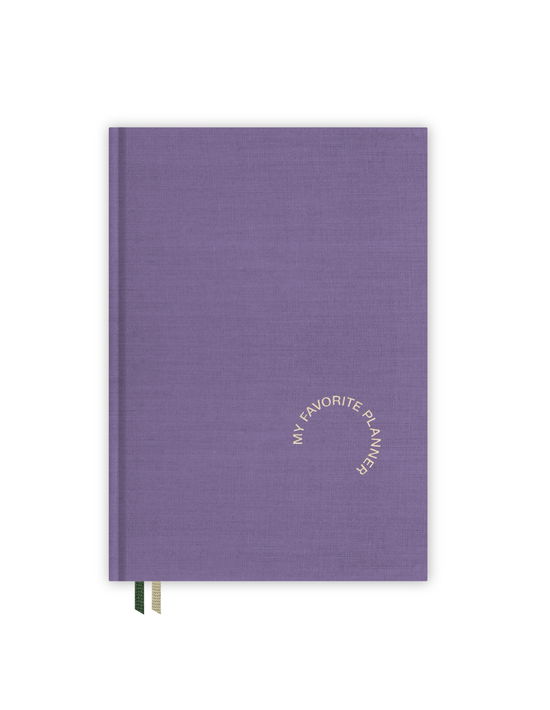 Cover for Forlaget Aronsen · MY FAVORITE PLANNER by ARONSEN: MY FAVORITE PLANNER 2025 Lys Violet (Gebundenes Buch) [1. Ausgabe] (2024)