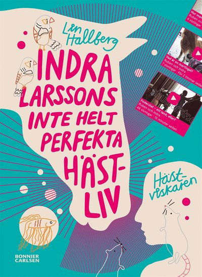 Cover for Lin Hallberg · Hästviskaren: Indra Larssons inte helt perfekta hästliv (ePUB) (2018)