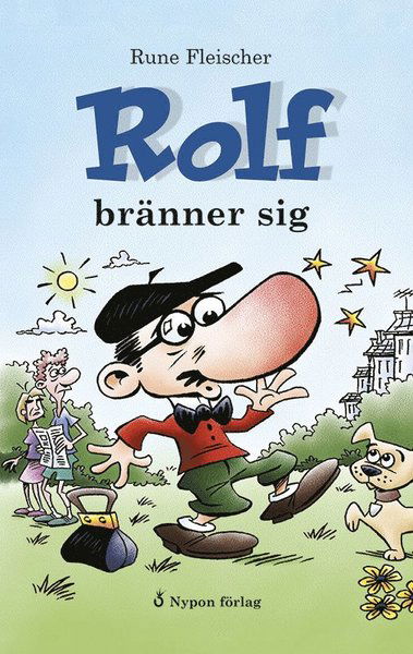 Cover for Rune Fleischer · Rolf: Rolf bränner sig (CD + bok) (Hörbok (CD)) (2018)