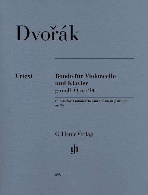 Cover for Dvorak · Rondo f.Violon.u.Kl.g-Moll.HN698 (Book) (2018)