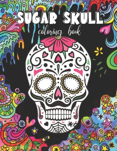 Cover for Fenton Veilleux · Sugar Skull Coloring Book (Paperback Bog) (2020)
