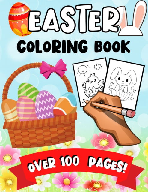 Cover for Crayons Planet · Easter Coloring Book: A Fun &amp; Learning Holidays Activity Colouring Book for Kids (Paperback Book) (2021)