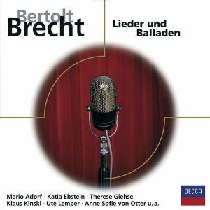 Cover for Lemper Ute · Brecht: Lieder Und Balladen (CD) (2018)