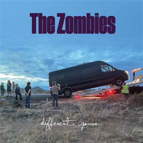 Cover for Zombies the · Different Game (Cyan Blue Vinyl) (LP) [Ltd Cyan Blue edition] (2023)
