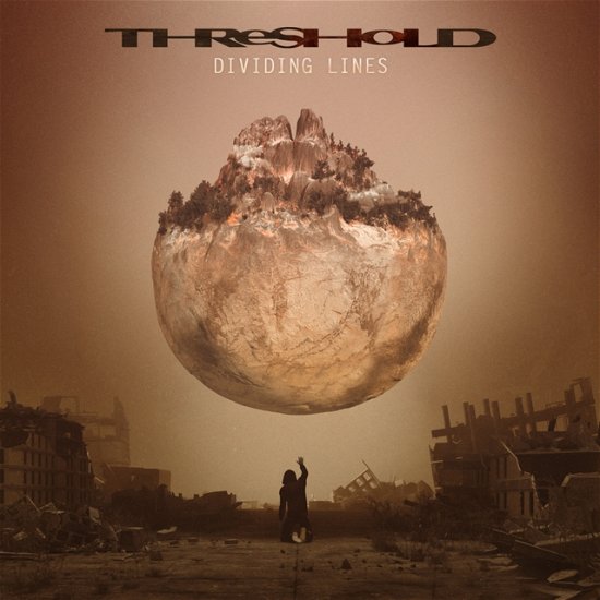 Cover for Threshold · Dividing Lines (Limited Edition) (Orange / Black Marbled Vinyl) (LP) [Limited edition] (2023)