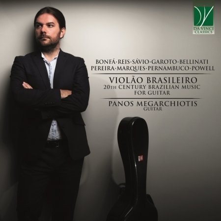 Cover for Panos Megarchiotis · Viola Brazileiro - 20th Century Music For Guitar (CD) (2021)