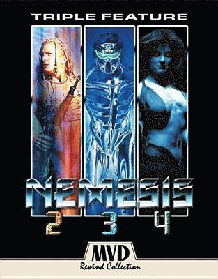 Cover for Blu-ray · Nemesis 2/nemesis 3/nemesis 4: Triple Feature (Blu-Ray) (2019)