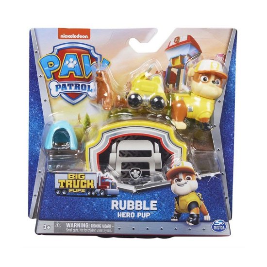 Cover for Spin Master · Paw Patrol - Big Hero Pups - Rubble (6065253) (Toys)