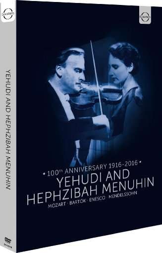 Cover for Piano; Menuh Yehudi Menuhin Hephzibah · Yehudi And Hephzibah Menuhin. Mozart, (DVD) (2016)