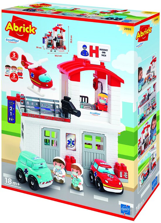 Cover for Abrick · Hospital m/køretøjer &amp; figurer (Toys) (2022)