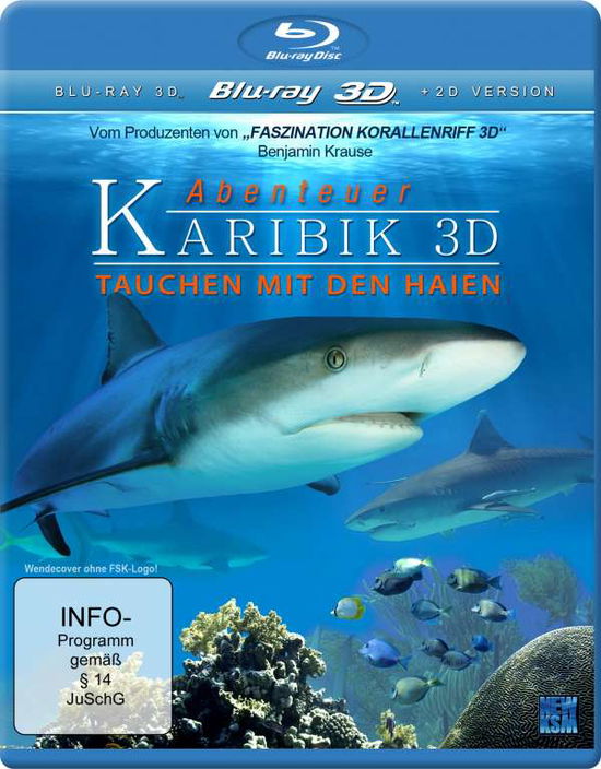 Cover for N/a · Abenteuer Karibik 3d-tauchen Mit den Haien (Blu-ray) (2014)