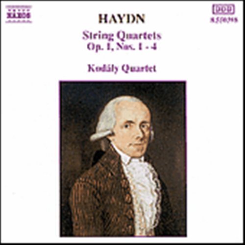 HAYDN:String Quartets Op.1,1-4 - Kodaly-quartett - Musiikki - Naxos - 4891030503984 - torstai 13. helmikuuta 1992