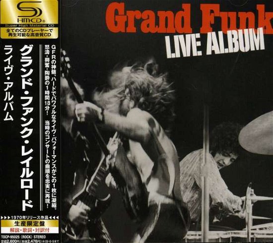 Cover for Grand Funk Railroad · Live Album (Shm-cd) (SHM-CD) [Limited edition] (2009)