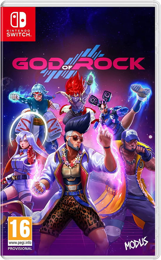 Cover for Maximum Games · God Of Rock Switch (Toys) (2023)