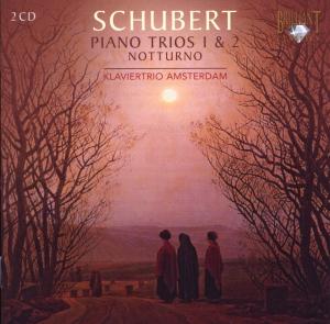 Schubert: Piano Trios 1 & 2, Notturno - Klaviertrio Amsterdam - Muzyka - BRILLIANT CLASSICS - 5028421937984 - 6 października 2009