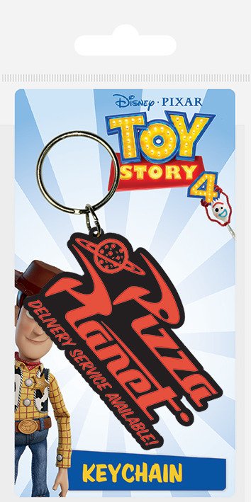 Disney: Toy Story 4 - Pizza Planet -Rubber Keychain- (Portachiavi Gomma) - P.Derive - Merchandise -  - 5050293388984 - 19. maj 2019