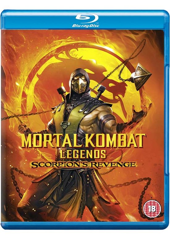 Cover for Mortal Kombat Legends Scorpions Revenge · Mortal Kombat Legends Scorpion (Blu-ray) (2020)