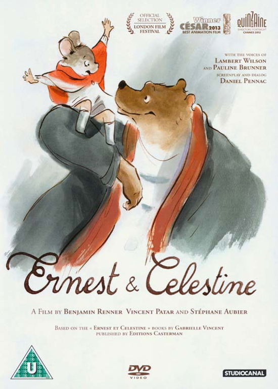 Cover for Stéphane Aubier · Ernest And Celestine (DVD) (2013)