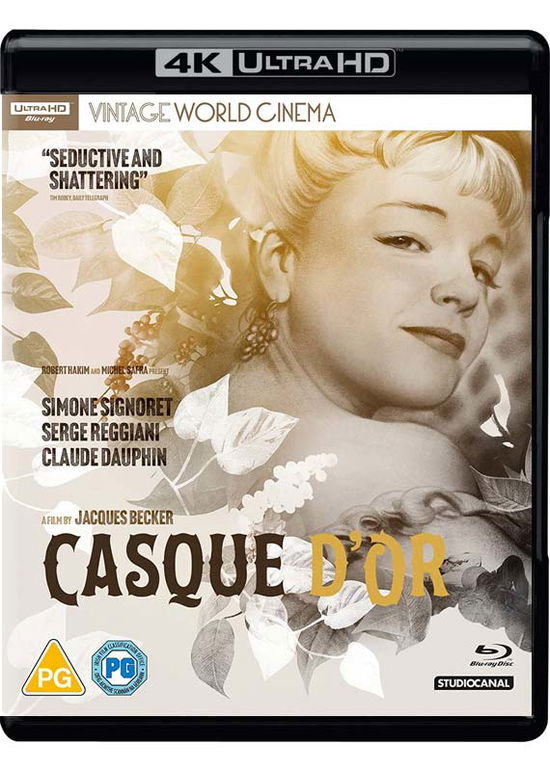 Casque DOr - Jacques Becker - Elokuva - Studio Canal (Optimum) - 5055201849984 - maanantai 28. marraskuuta 2022