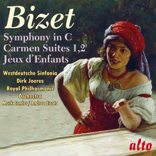 Symphony in C/ Carmen Suites/ Jeux d'Enfants Alto Klassisk - Joeres / WestDeutsche Sinfonia / RPO / Ermler / Licata - Musik - DAN - 5055354411984 - 15. september 2012