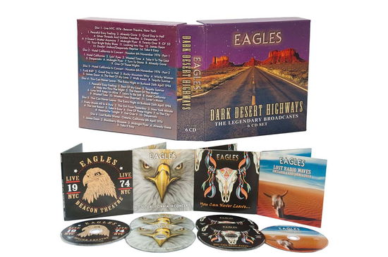 Cover for Eagles · Dark Desert Highways - the Legendary Bro (CD) (2017)